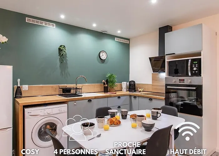 Le Coup De Coeur - Proche Sanctuaire - Wifi - Neuf - 4 Personnes